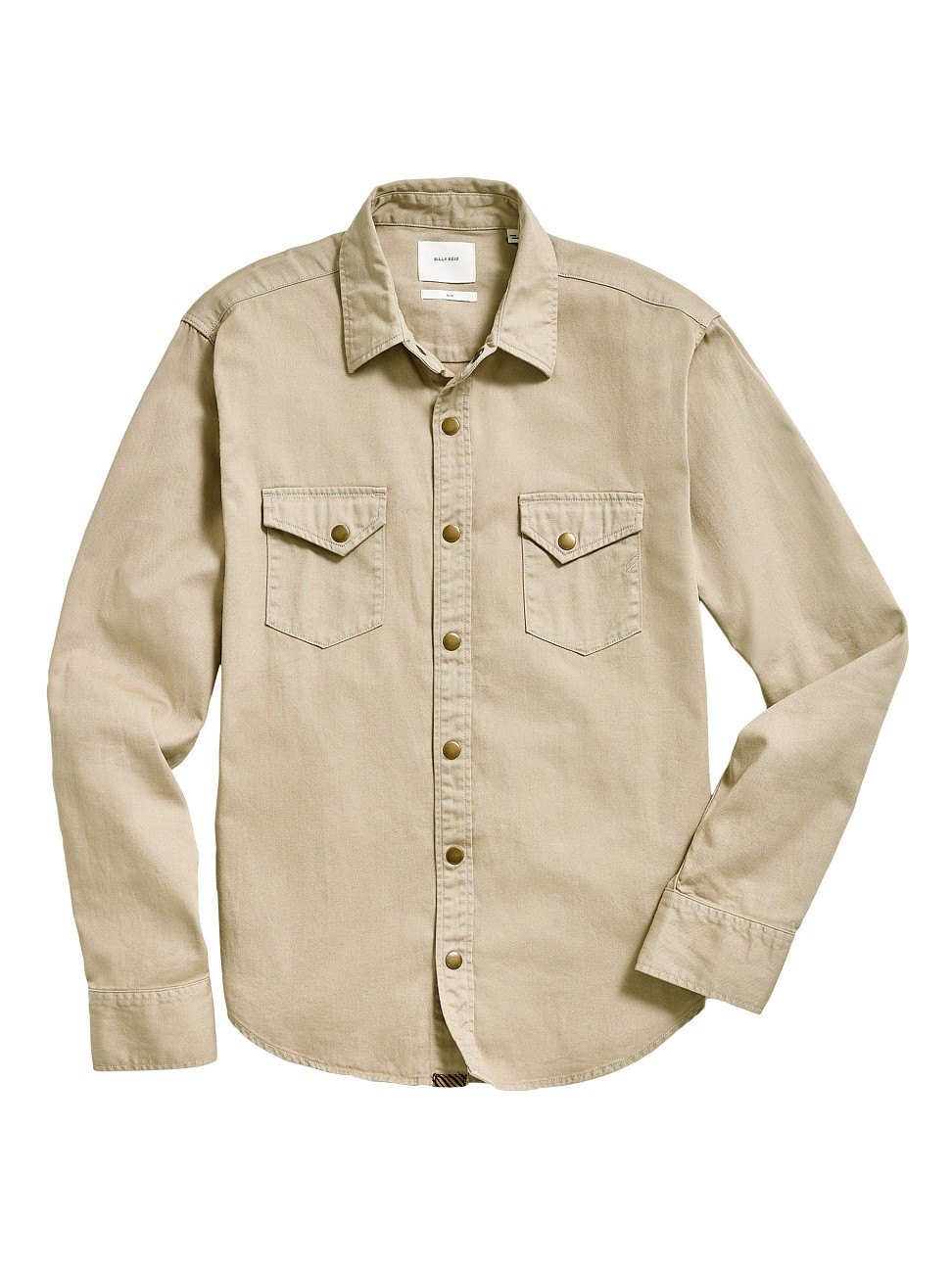 Men's Shoals Twill Shirt - Khaki - Size Medium | Saks Fifth Avenue