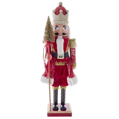 Plastic King Nutcracker | Wayfair Professional