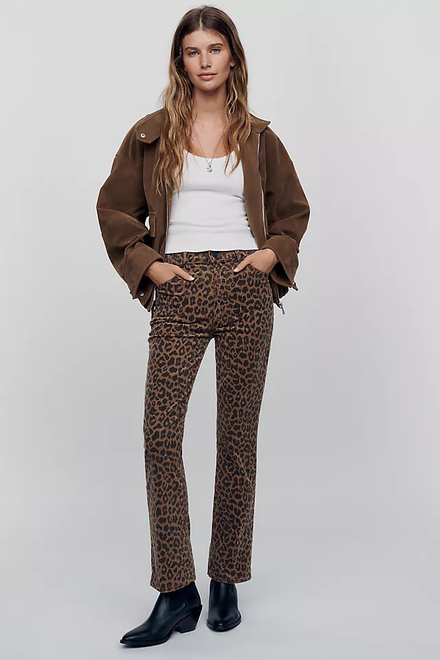 The Hustler High Rise Flare Jeans | Anthropologie (US)