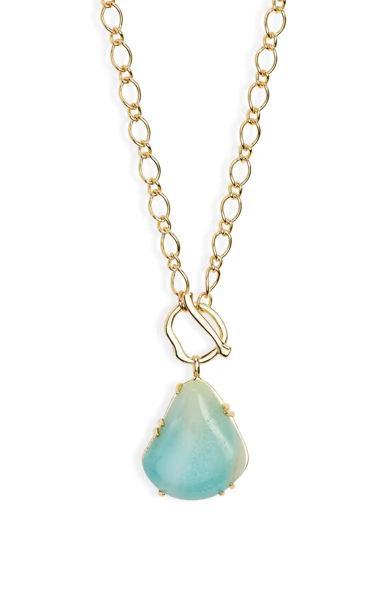 Semiprecious Stone Pendant Necklace | Nordstrom