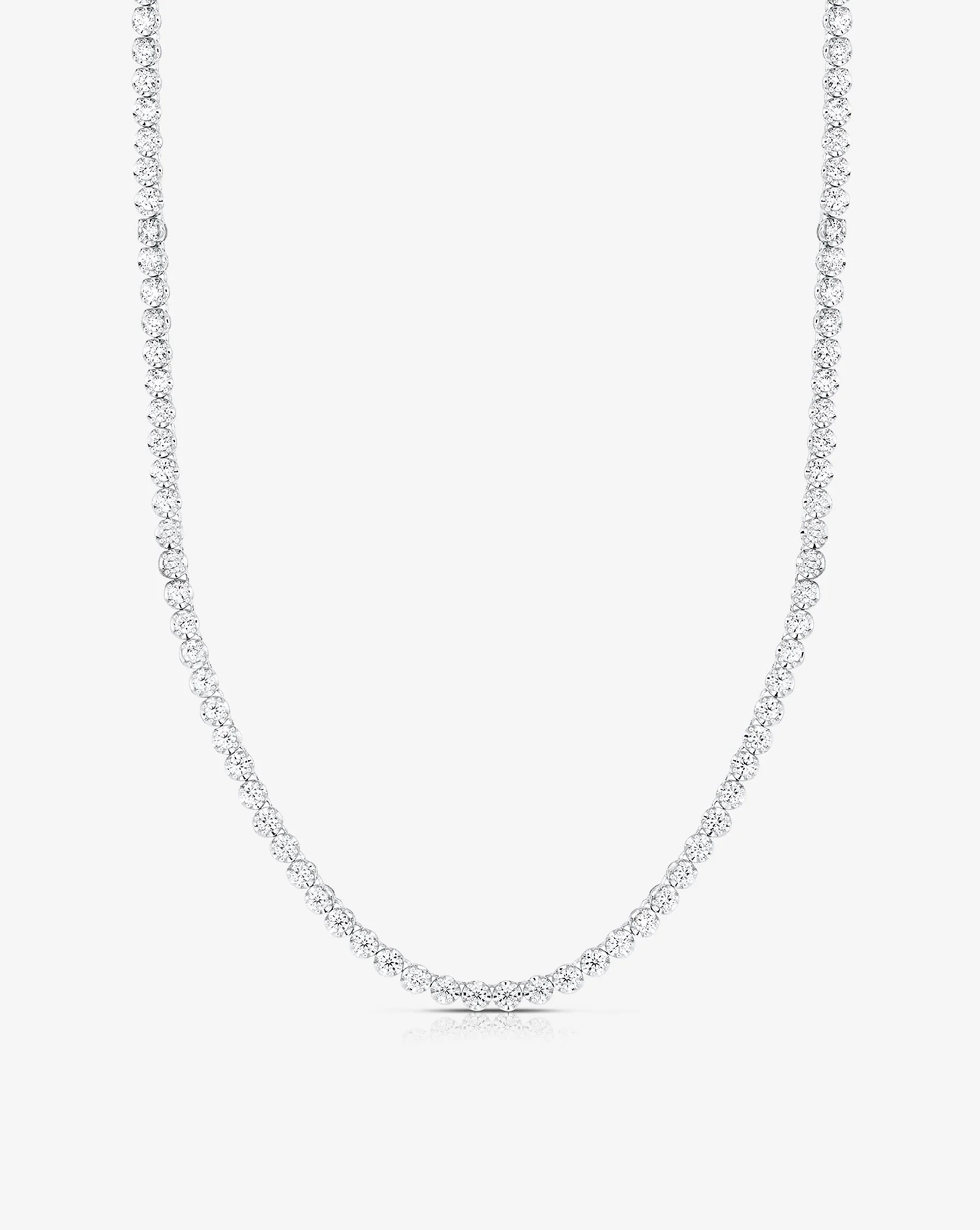 Luxe Diamond Tennis Necklace | Ring Concierge