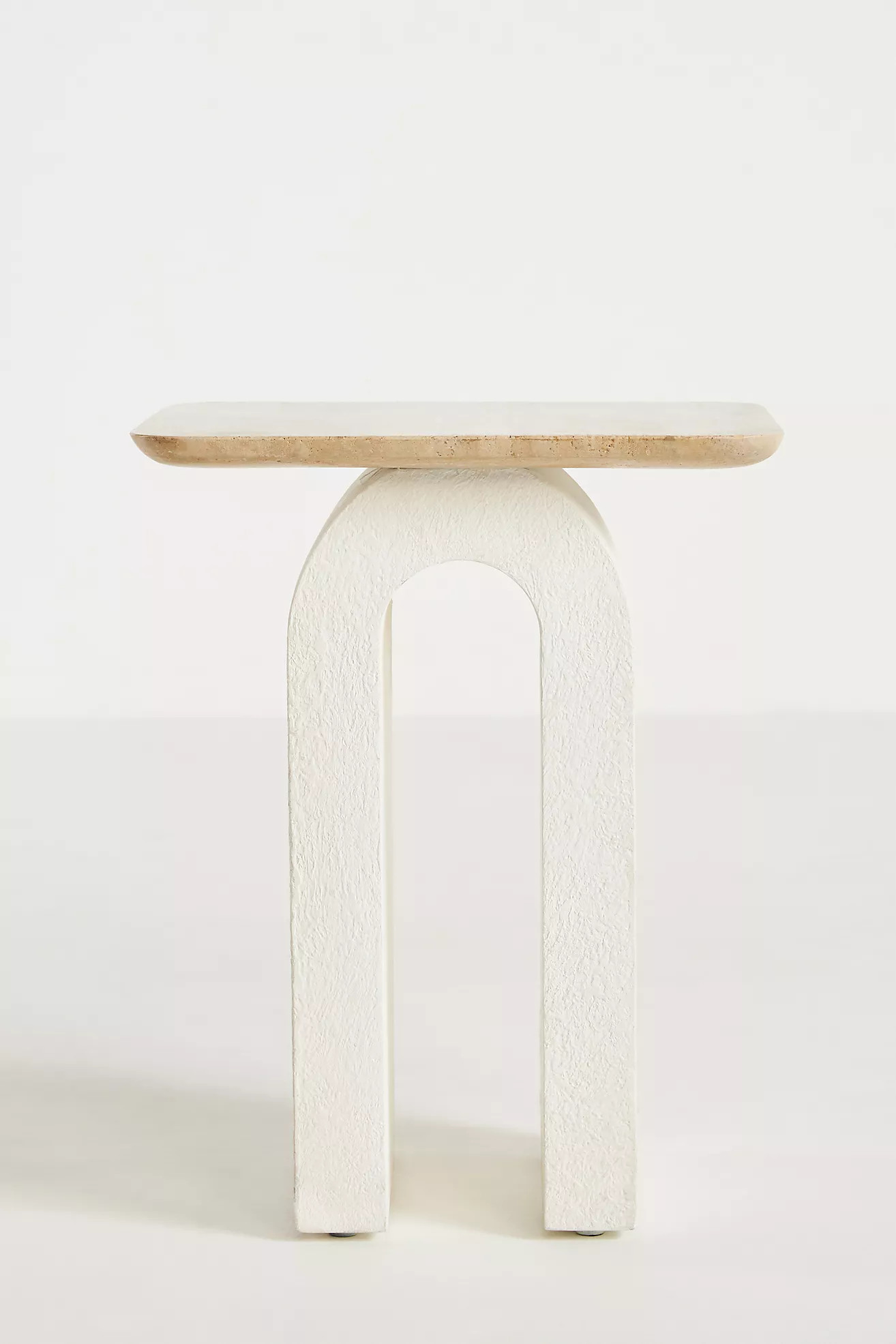 Aspen Sculptural Marble-Top Side Table | Anthropologie (UK)