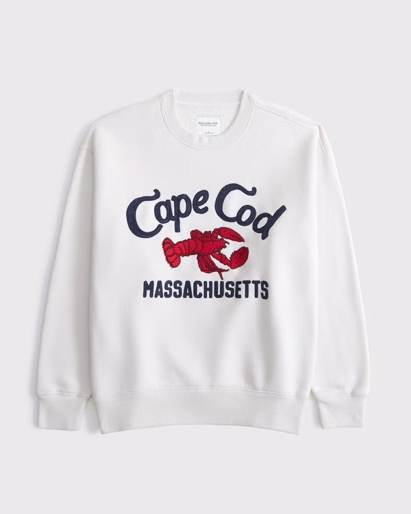 Women's Cape Cod Vintage Sunday Crew | Women's Tops | Abercrombie.com | Abercrombie & Fitch (US)