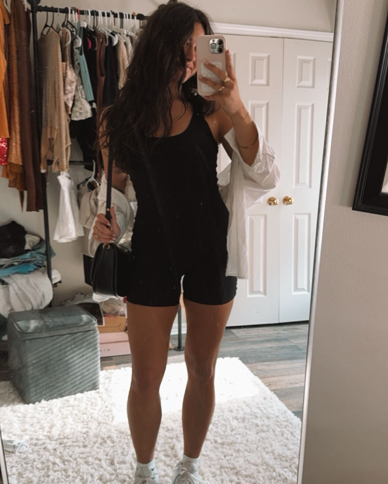 Full Body Black Onesie Athletic Outfit! Wore this shopping all day🛍️

#LTKStyleTip #LTKFitness