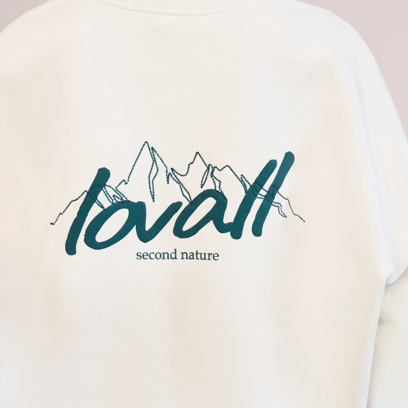 Organic Oversized Sweatshirt Landscape | LOVALL