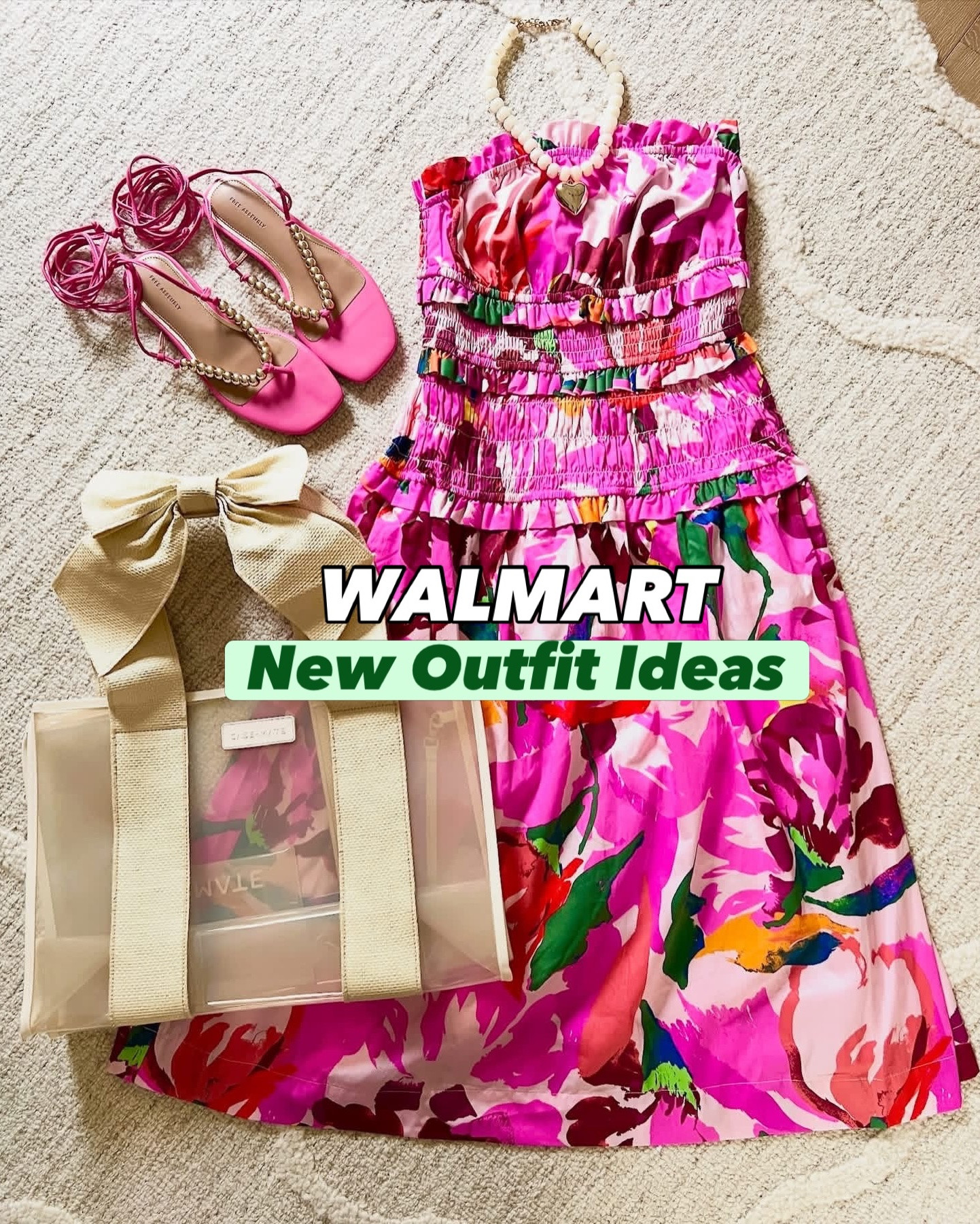 Walmart new outfits roundup! Comment OUTFIT LINKS to shop it all! Almost everything shown comes in additional colors & prints too! 💕🛍️