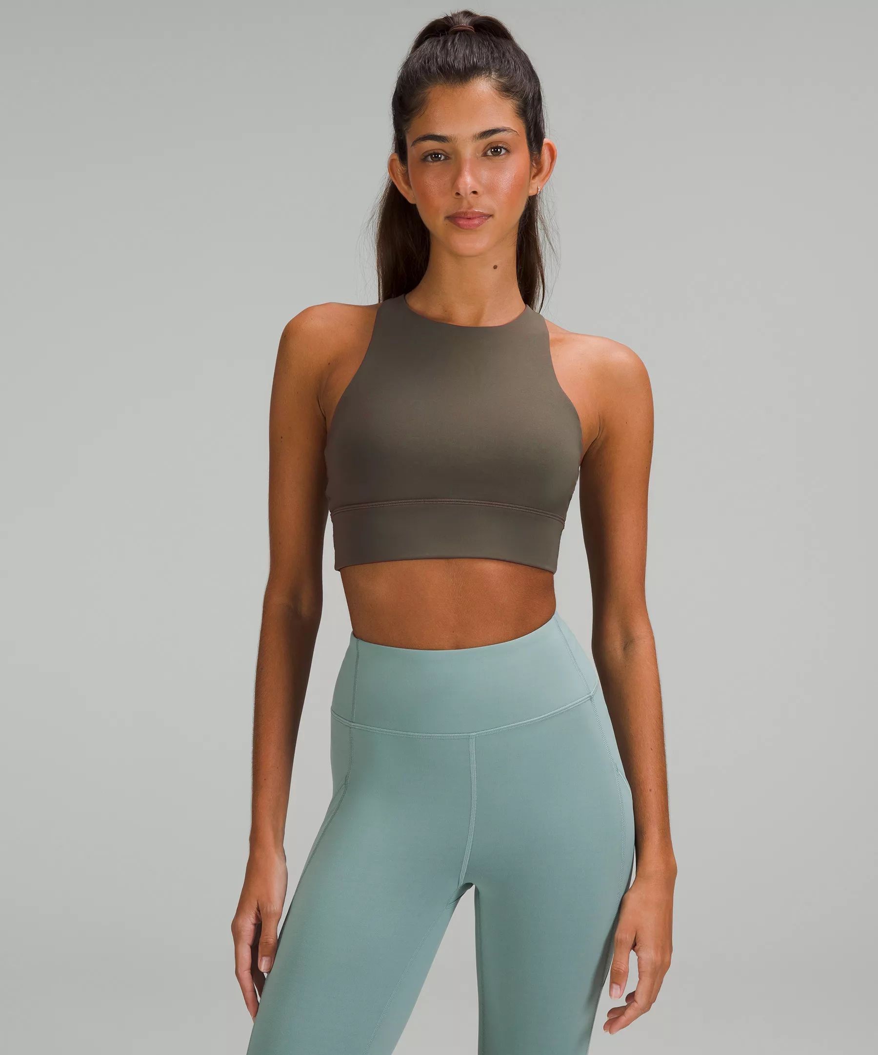 lululemon Energy High-Neck Longline Tough Bra Medium Support, B–D Cups | Lululemon (US)