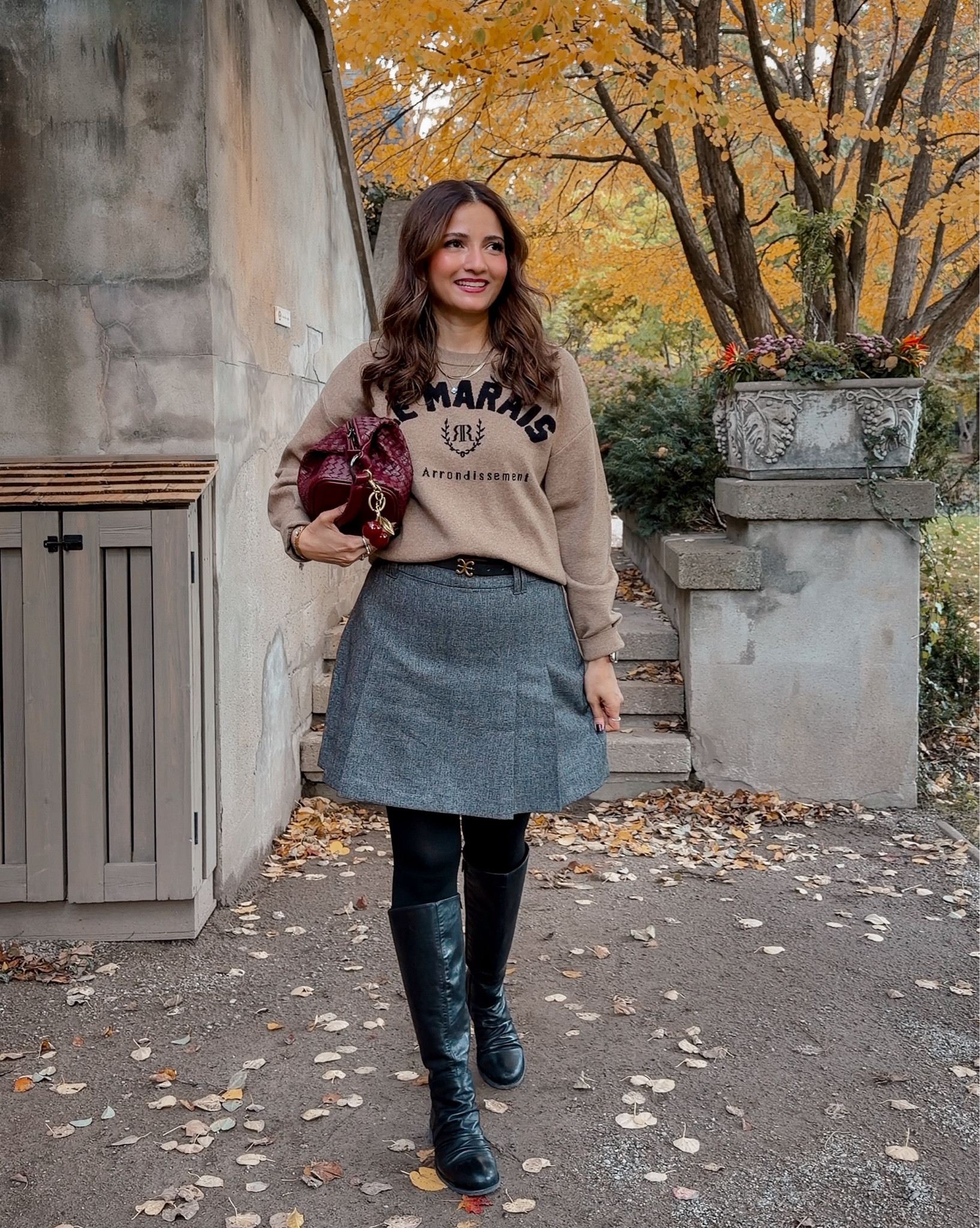fall sweater and skirt combo 

#LTKfall #LTKstyletip #LTKcanada