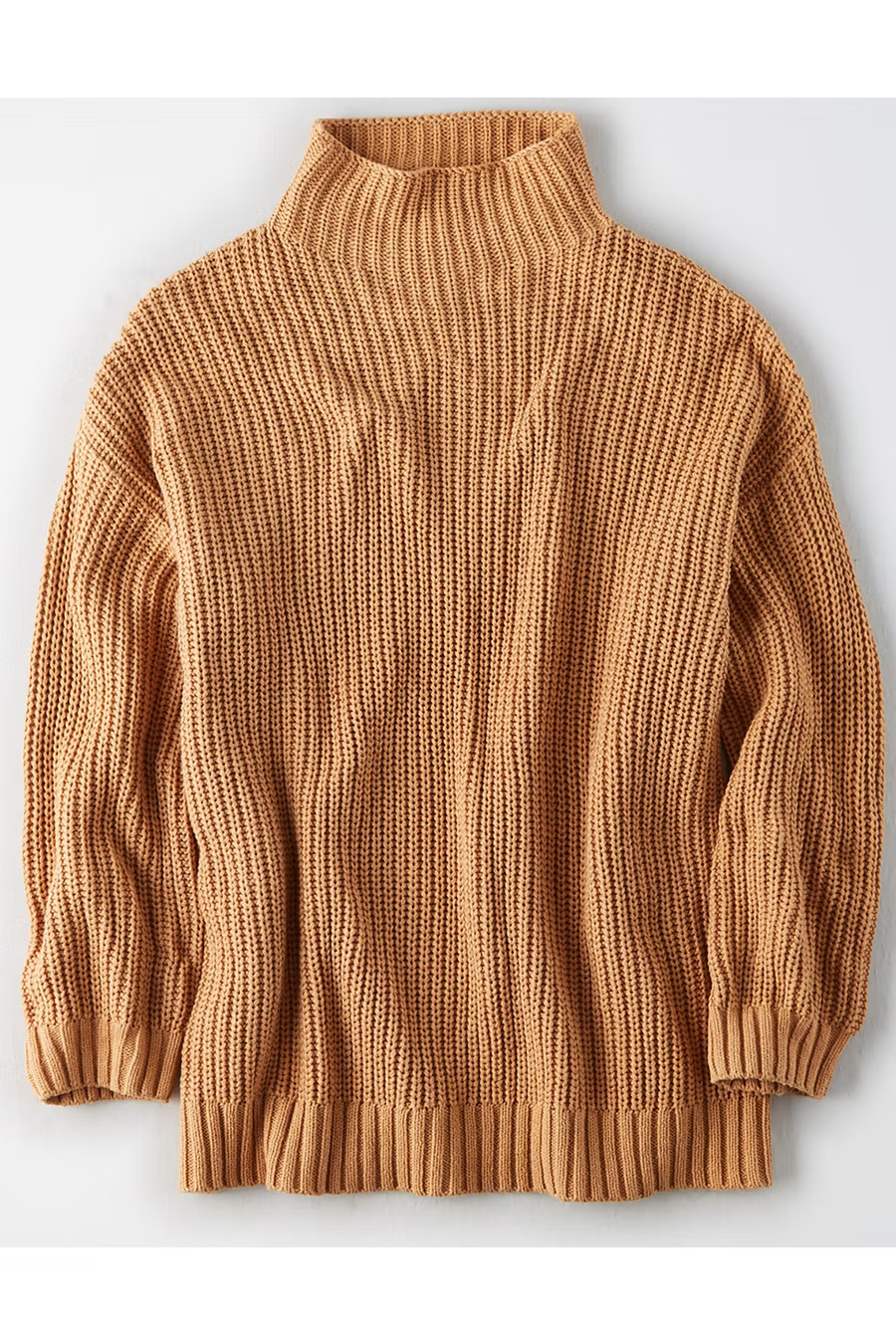 AE Mock Neck Oversized Sweater | American Eagle Outfitters (US & CA)