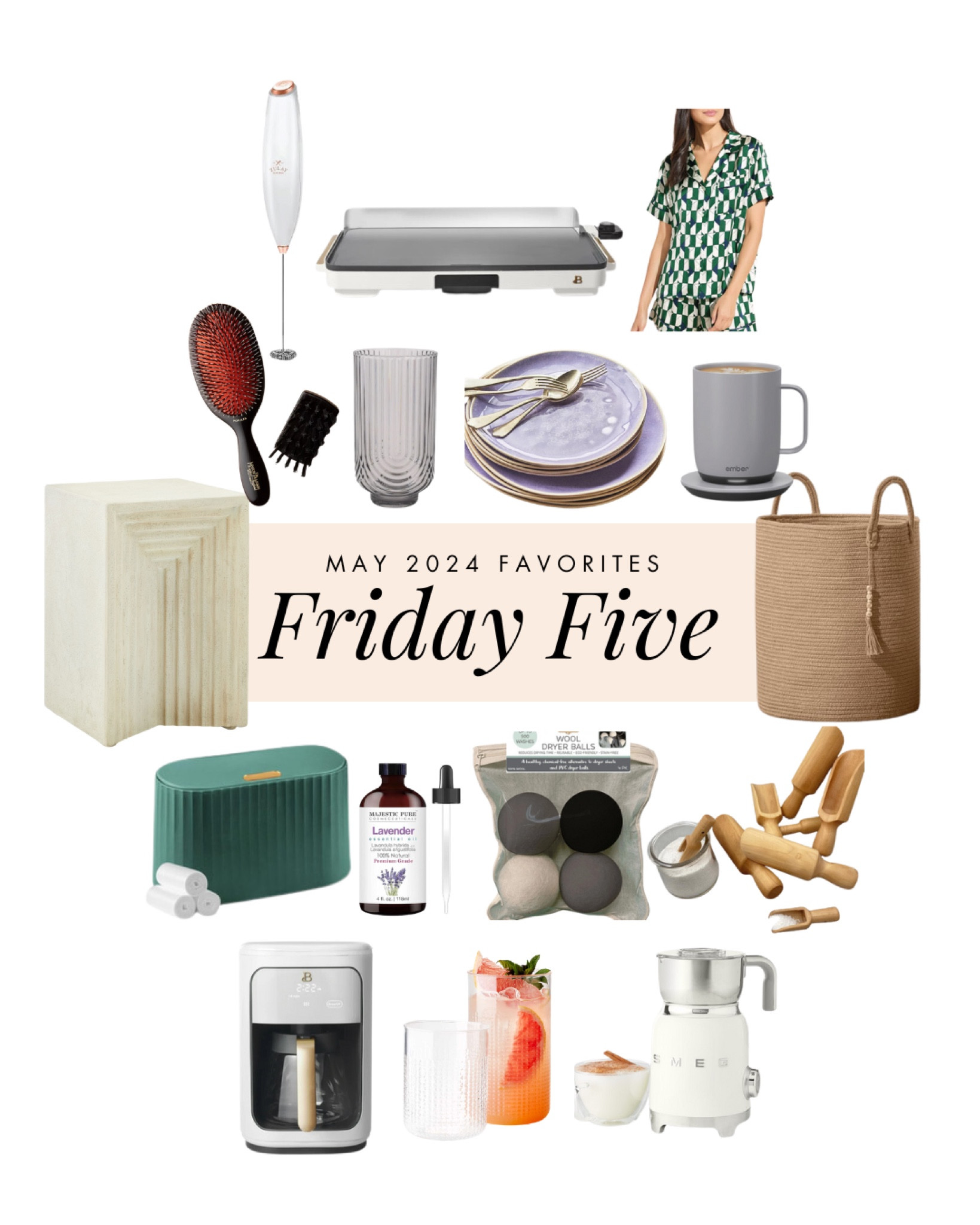 Our favorite items from our May 2024 Friday Five series. 

#LTKSeasonal #LTKHome