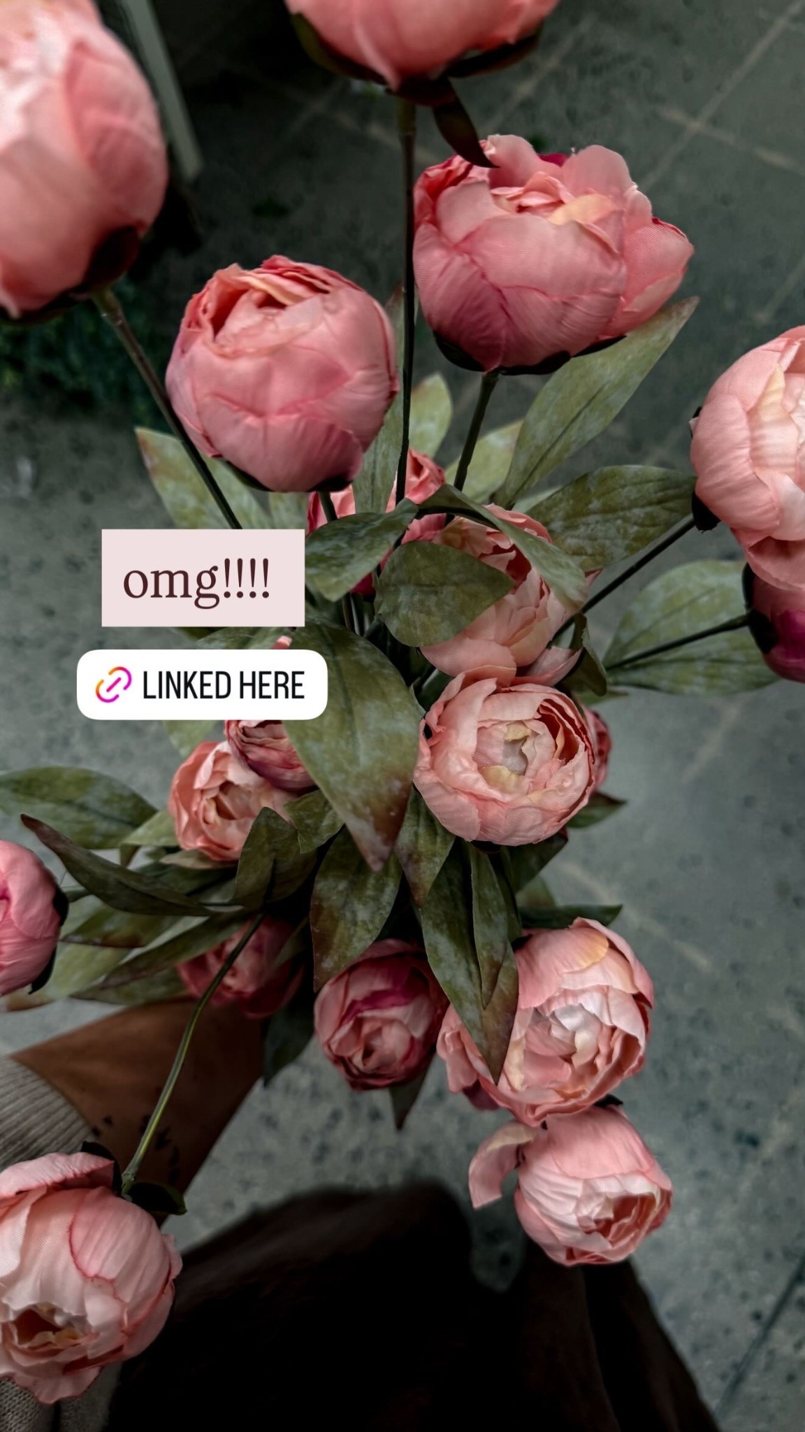 these peony stems from @Michaels are so pretty. multiple colors and on sale RN 

#LTKHome #LTKSaleAlert #LTKSeasonal