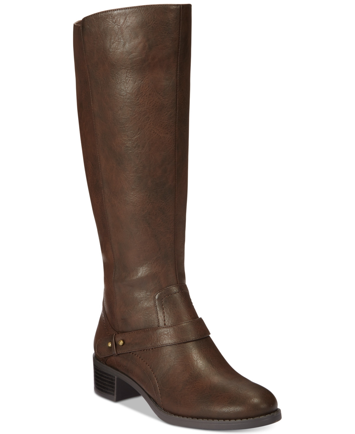 Easy Street Jewel Wide-Calf Riding Boots Women's Shoes | Macys (US)