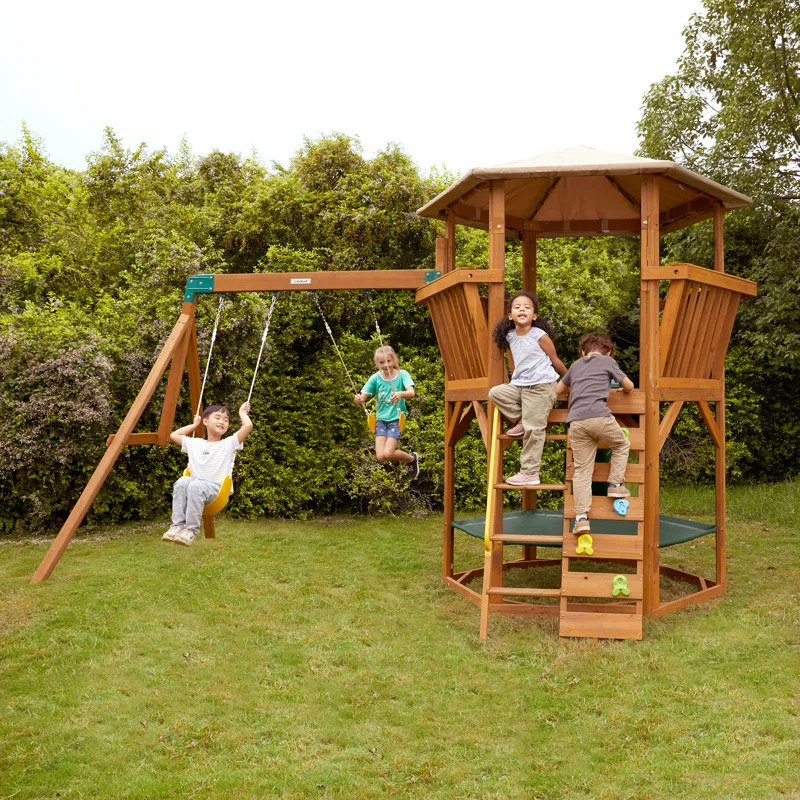 Jungle Journey Swing Set | Wayfair North America