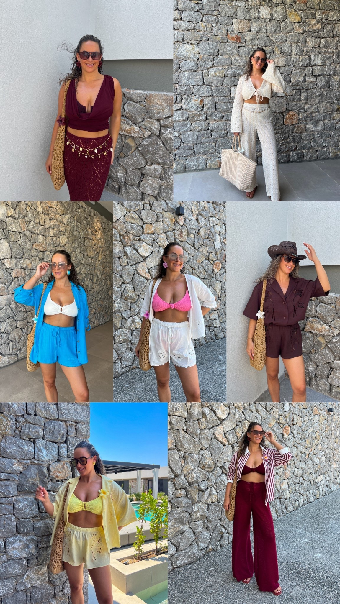 7 days of daytime holiday outfits ✨

Head to my holiday outfit collection for size breakdowns etc

Holiday outfits, summer outfits, bikini, swimwear, holiday style

#LTKstyletip #LTKsummer #LTKswimwear