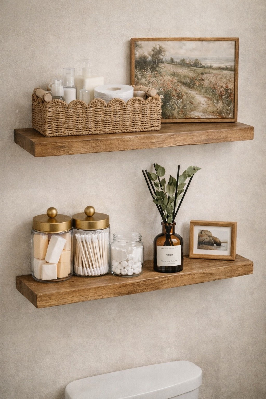 Bathroom shelf styling 

#LTKFindsUnder50 #LTKHome #LTKselfcare