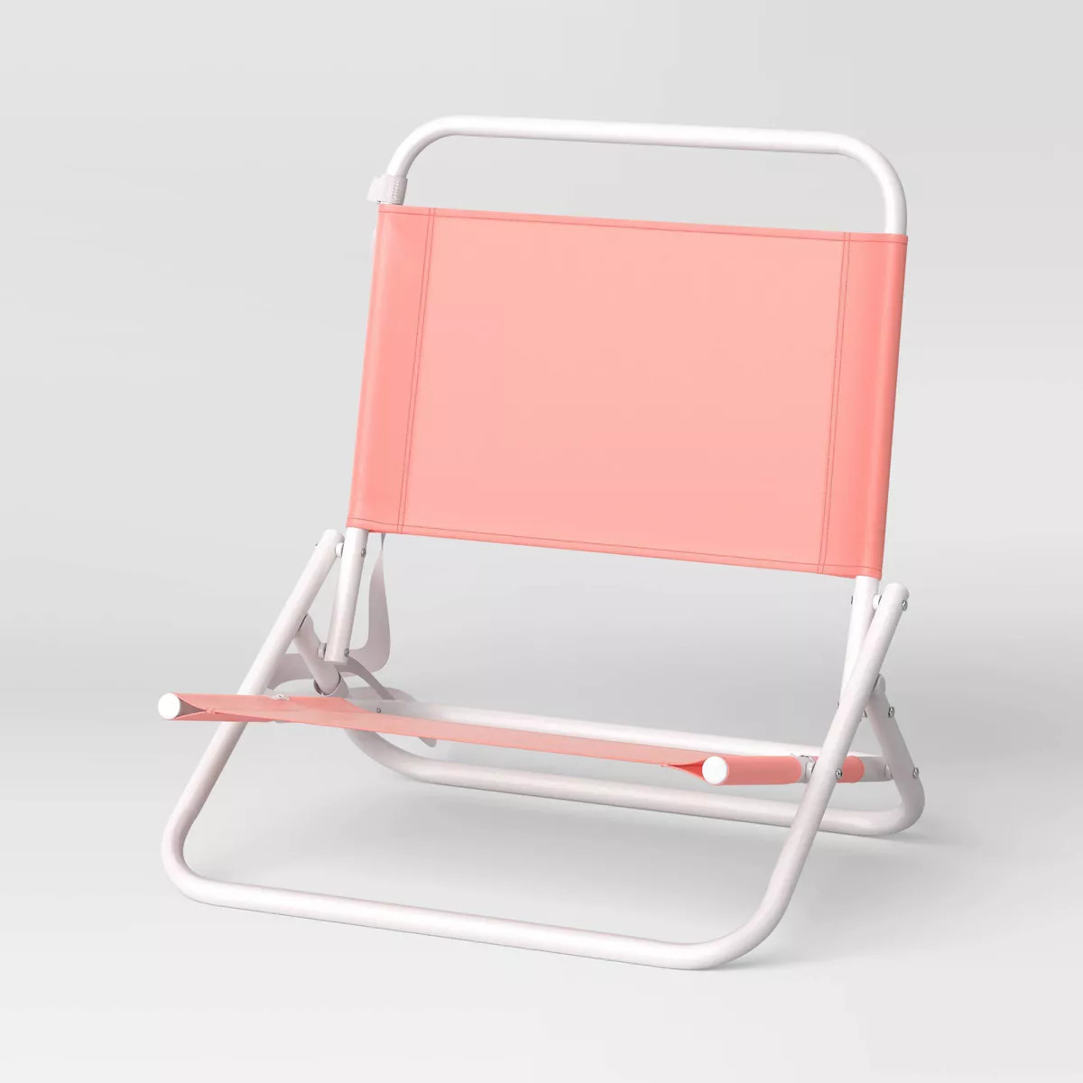 Outdoor Portable Beach Sand Chair Coral Pink - Sun Squad™ | Target