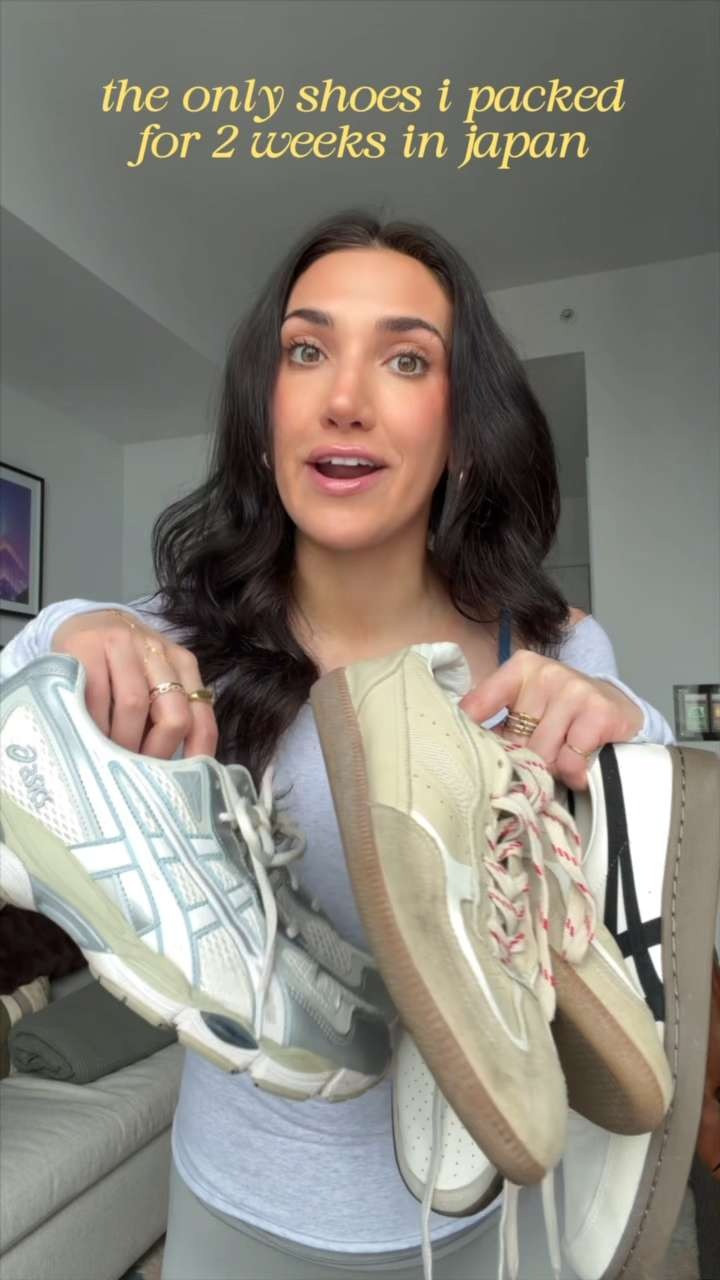the only sneakers i packed for 2 weeks in japan! 

 #LTKSeasonal #LTKTravel