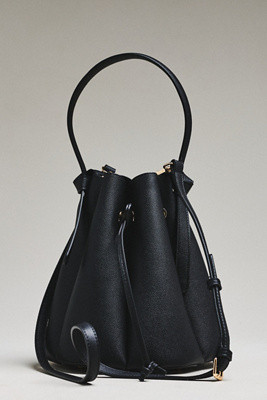 Laguna Cinched Vegan Leather Bucket Bag | Anthropologie (US)