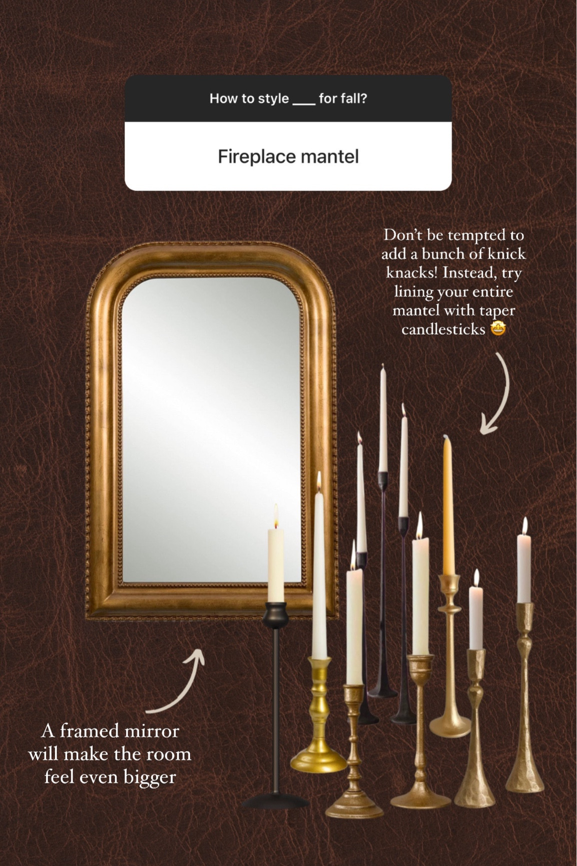 Sharing how to transition a fireplace mantel for fall!! 

#LTKSeasonal #LTKHome #LTKStyleTip