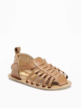 Old Navy Huarache Sandals For Baby Size 0-3 M - Creme caramel | Old Navy US