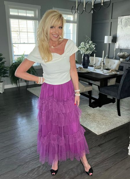 Another big time tulle winner and entire outfit under $100 #outfitinspo #skirts

#LTKsalealert #LTKunder50 #LTKFind