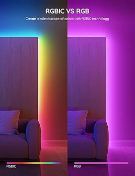 Govee RGBIC LED Strip Lights, Smart LED Lights for Bedroom, Bluetooth LED Lights APP Control, DIY... | Amazon (US)