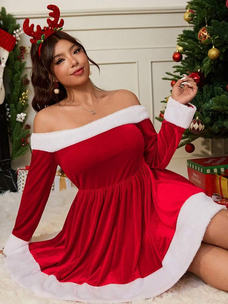 Santa Dress Dupe  | SHEIN