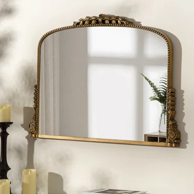 Euri Vintage Arch Wall Mirror Decorative Mirrors | Wayfair North America