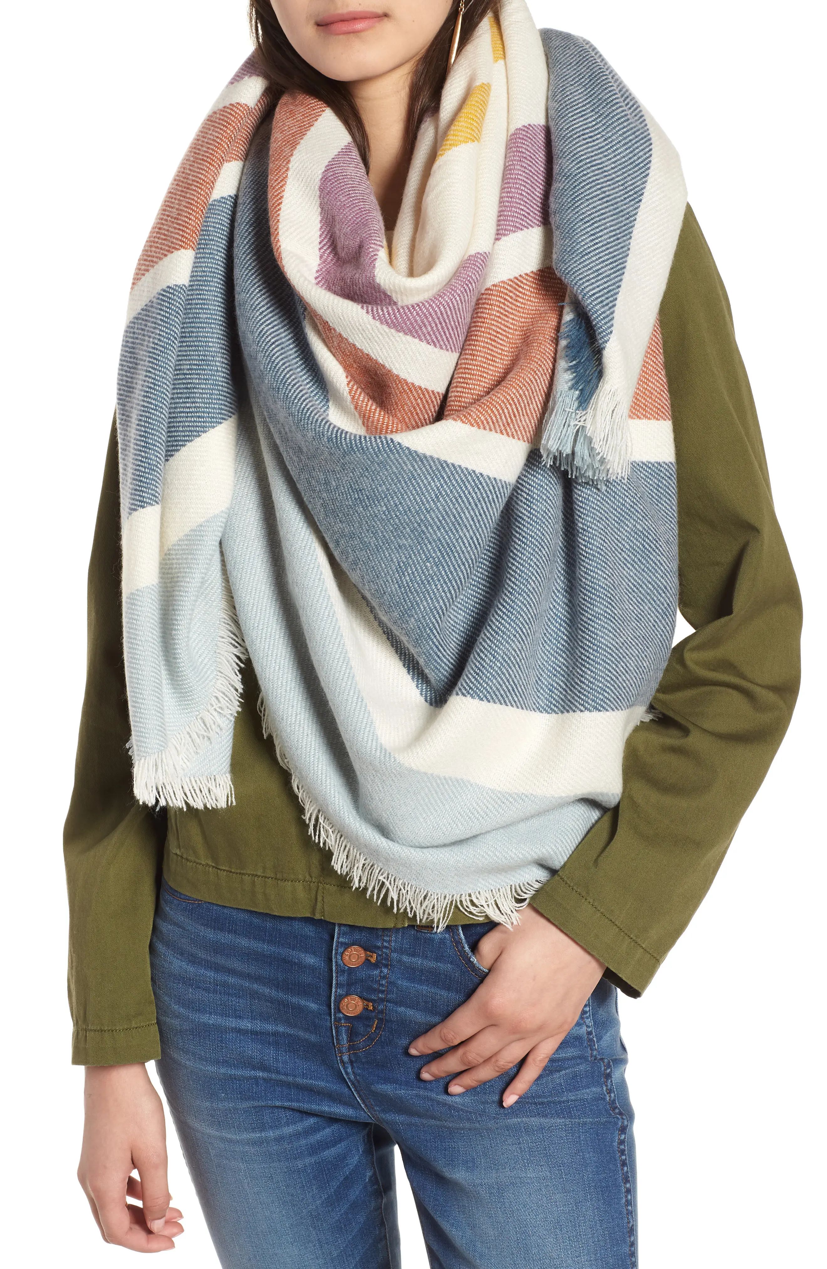 Madewell Stripe Blanket Scarf | Nordstrom