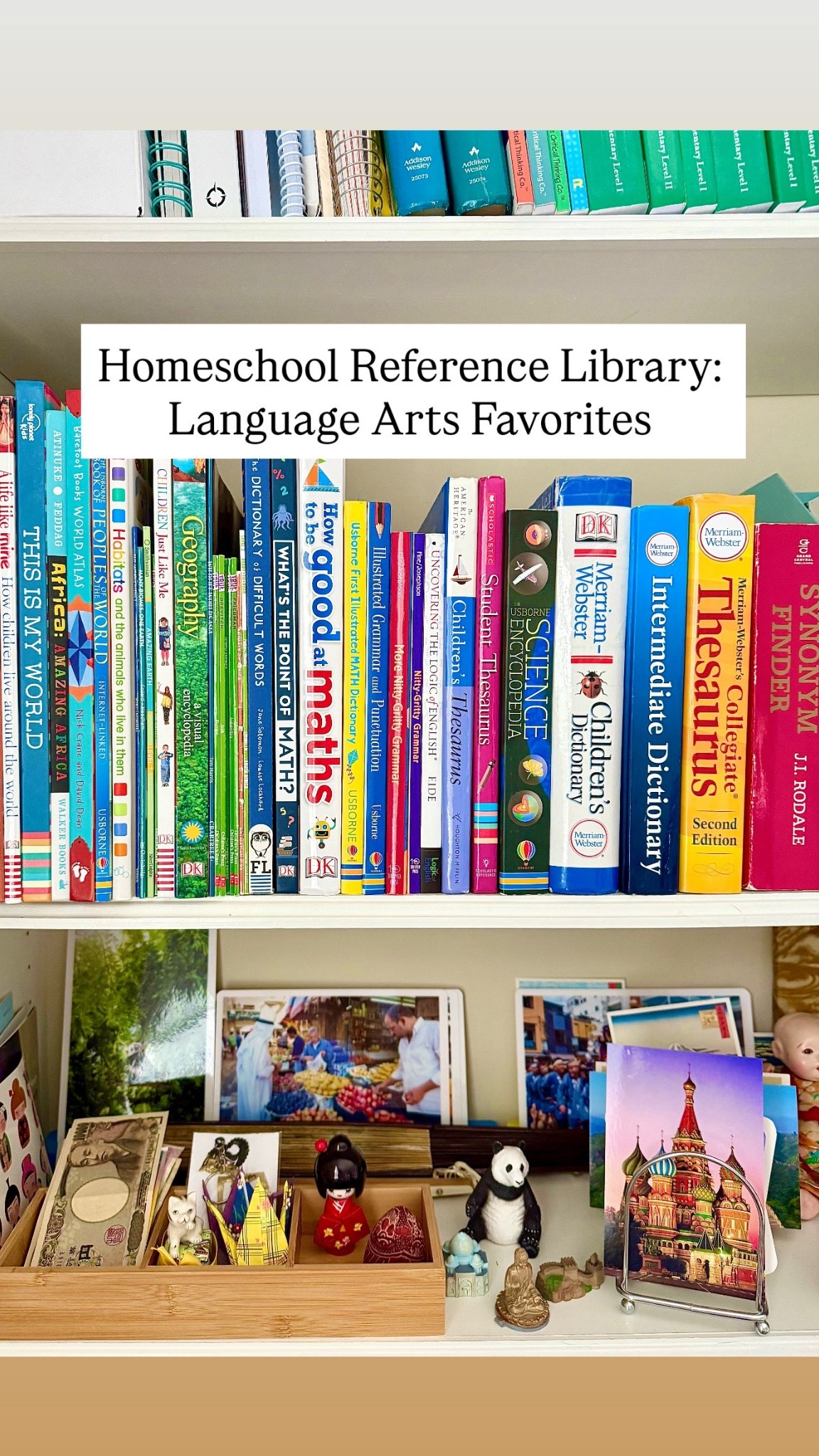 See the links, below, for some of our favorite homeschool reference books!

#LTKFamily #LTKKids