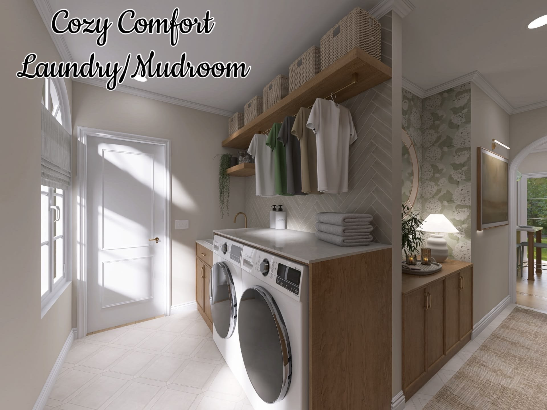 Designed by Olivia
Cozy Comfort Laundry/Mudroom

#LTKmomlife #LTKSeasonal #LTKHome
