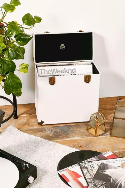 GPO 12-Inch Vinyl Record Storage Case | Urban Outfitters (US and RoW)
