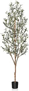 Kazeila Artificial Olive Tree 6FT Tall Faux Silk Plant for Home Office Decor Indoor Fake Potted T... | Amazon (US)
