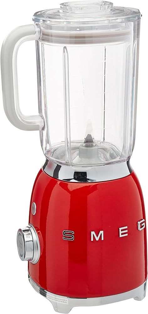 Smeg Countertop, Red 50s Style Blender, 48 Ounces | Amazon (US)