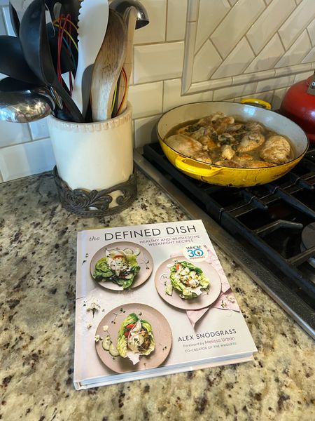One of my favorites cookbooks is The Defined Dish. So many good recipes including my all time favorite Skillet Chicken Picatta 

#LTKU #LTKhome #LTKfamily