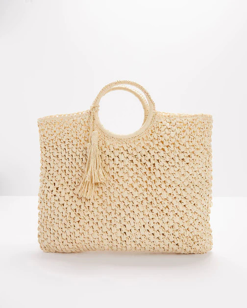 Kona Straw Tote - Natural | VICI