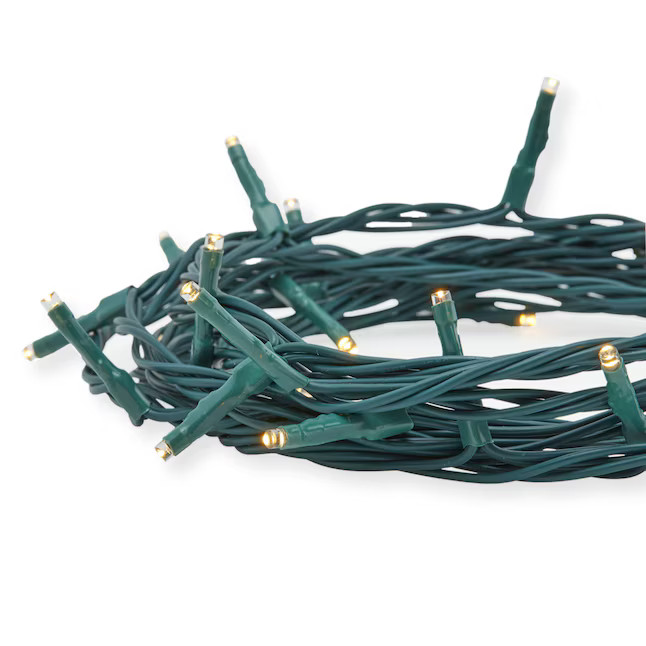 GE Random Sparkle 150 -Count 43.4-ft Sparkling Clear LED Plug-In Christmas String Lights | Lowe's