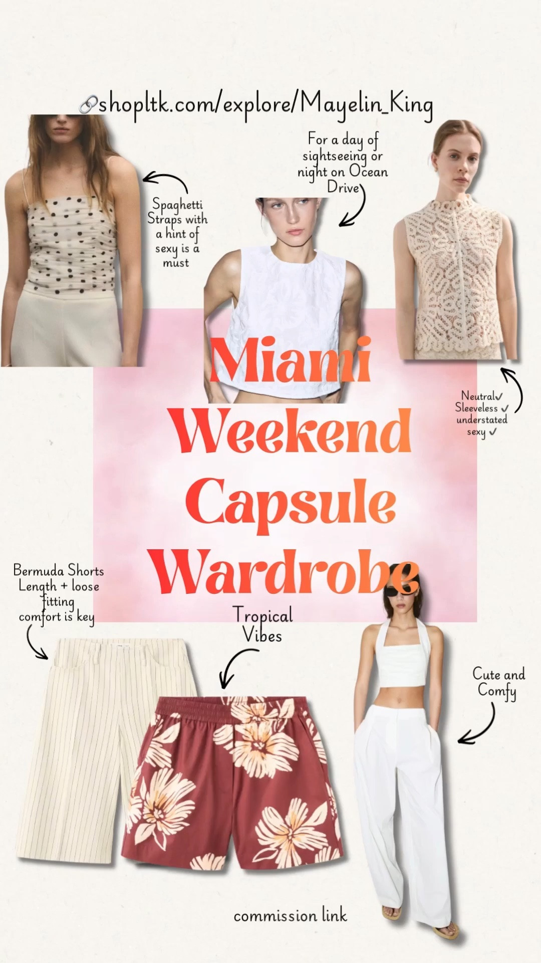 summer outfits
Miami Weekend Capsule Wardrobe | The Only 5–7 Pieces I’d Bring


Keywords: Miami packing list, travel outfit ideas women, carry on essentials, vacation capsule wardrobe, easy vacation outfits, mix and match fashion
#style #traveloutfits #packingtips

#LTKootd #LTKSeasonal #LTKTravel