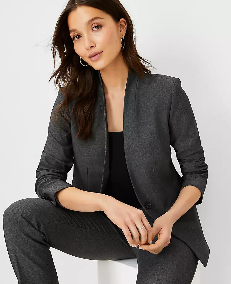 The Cutaway Blazer in Bi-Stretch | Ann Taylor | Ann Taylor (US)