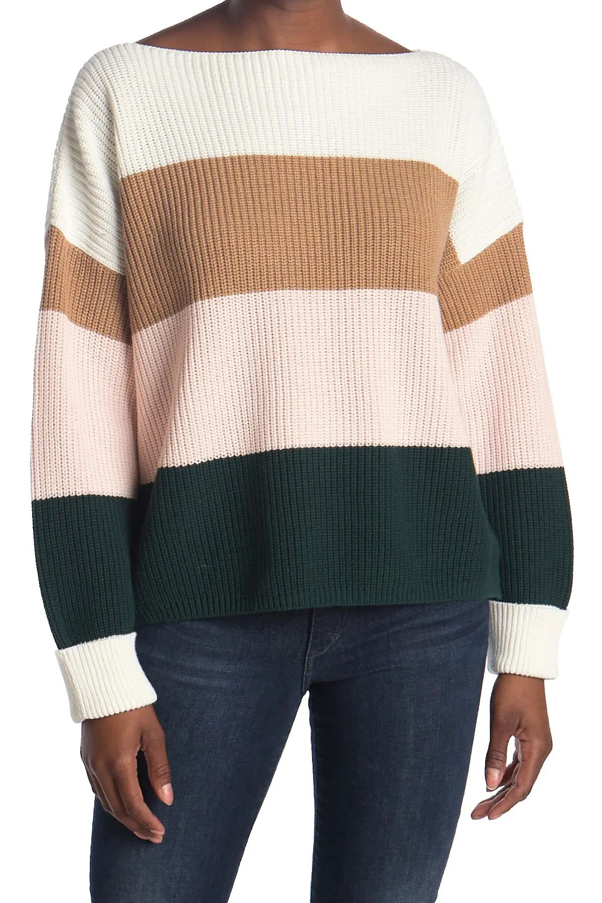 French Connection Millie Mozart Stripe Knit Sweater at Nordstrom Rack | Nordstrom Rack