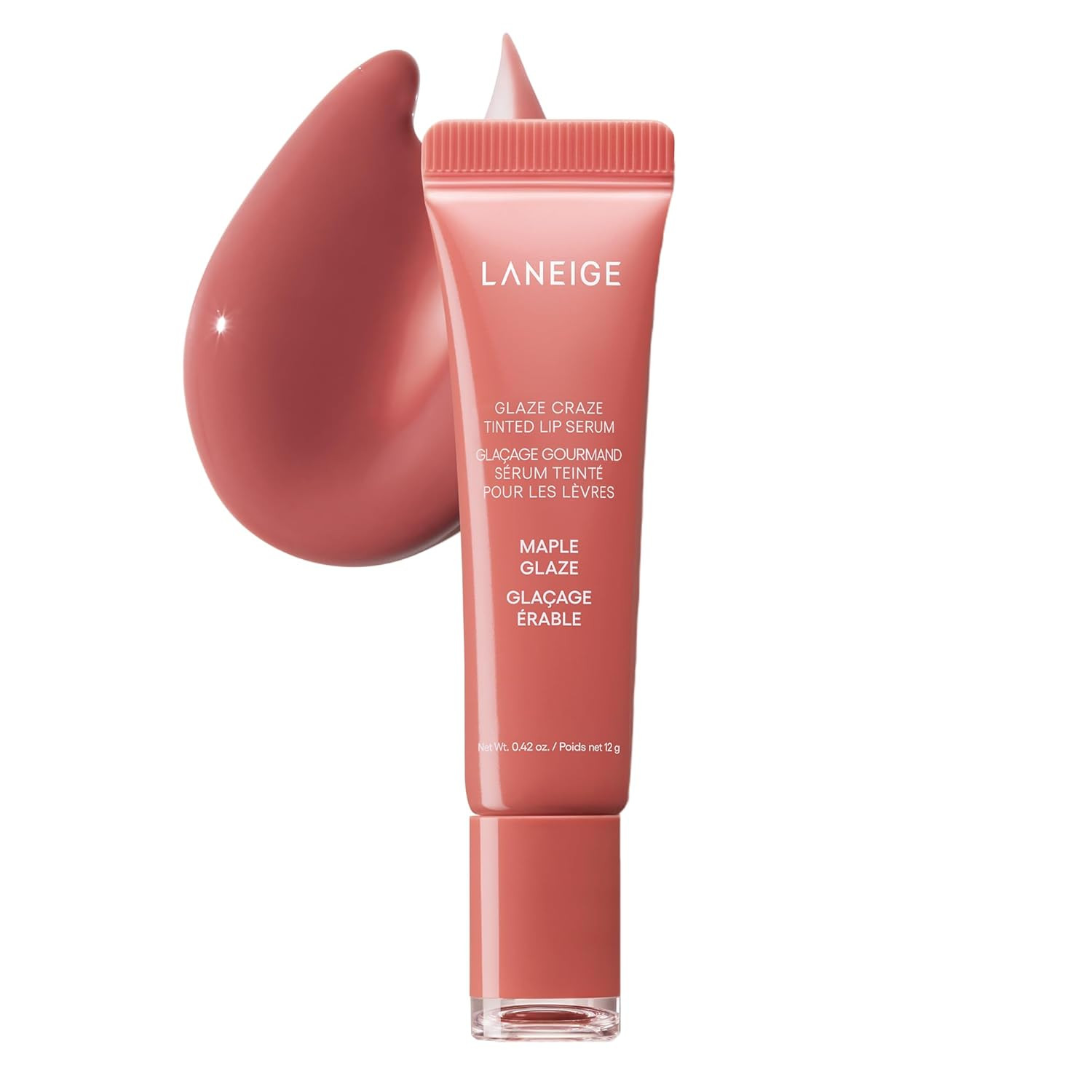 LANEIGE Glaze Craze Tinted Lip Serum: Hydrating Lip Serum for Glossy, Nourished Lips with Plumpin... | Amazon (US)