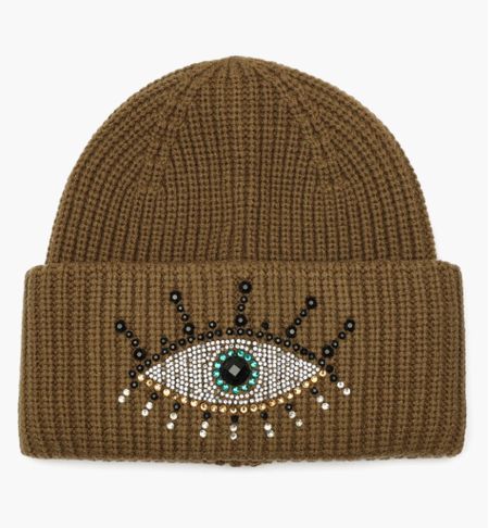 Beaded Evil Eye Beanie
Kurt Geiger London.

#LTKfindsunder100