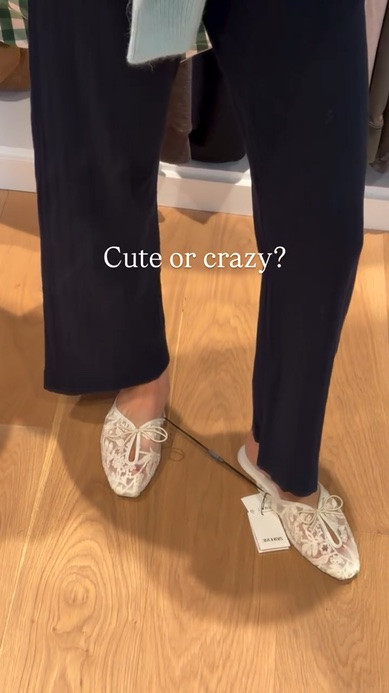 Are these @Zara mules cute or crazy?

#LTKootd #LTKSeasonal #LTKdayinmylife