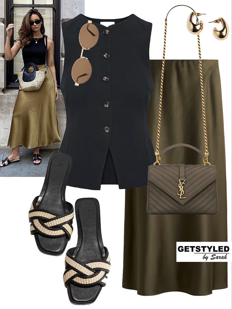 Satin skirt styling 🫶🏼

#satinskirt #sandals #waiatcoat

#LTKsummer #LTKstyletip #LTKshoes