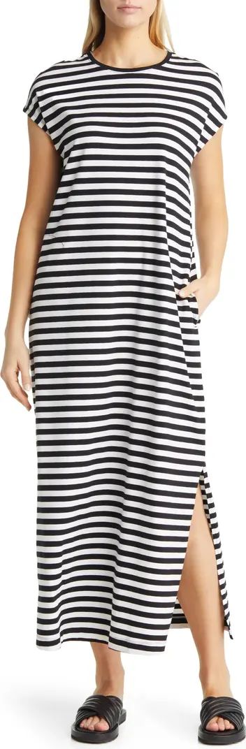 Nordstrom Stripe Cap Sleeve Maxi Dress | Nordstrom | Nordstrom