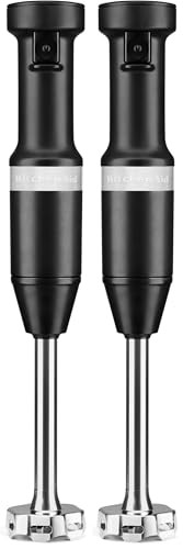KitchenAid Variable Speed Corded Hand Blender KHBV53,Matte Black,(Pack of 2) | Amazon (US)