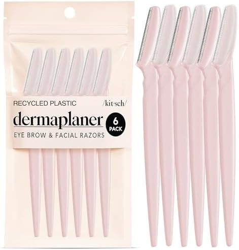 Kitsch Dermaplane Razor for Women Face – Face Razors for Women & Men, Eye Brow Razors & Face Sh... | Amazon (US)