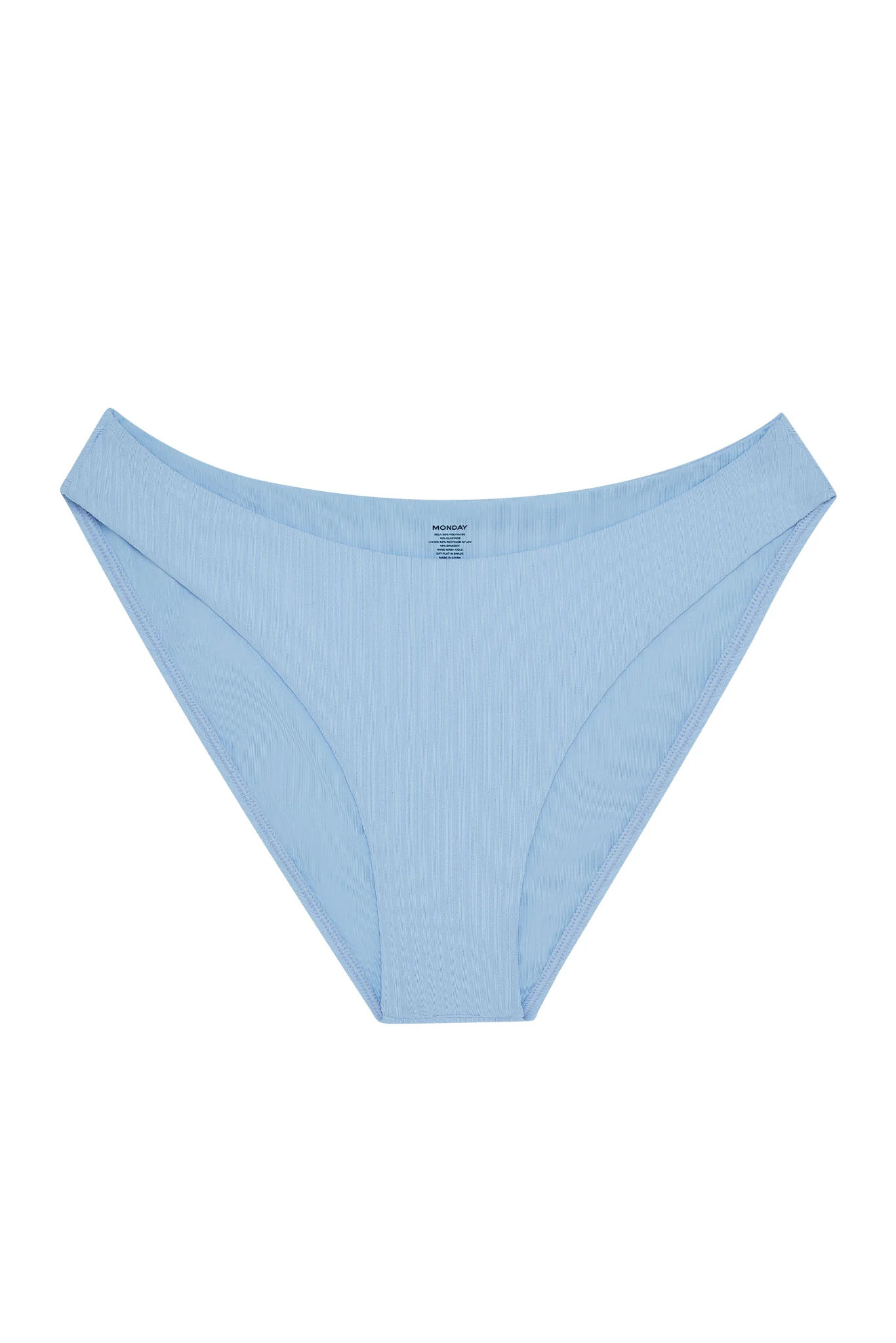 Seychelles Bottom - Sky Rib | Monday Swimwear