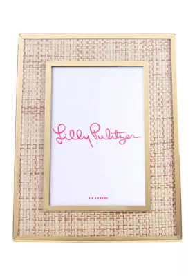 Lilly Pulitzer Raffia Medium Picture Frame | Belk