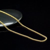 1.8mm 14Kt Gold Filled Flat Curb Chain - Custom Finished Any Length Or By The Foot Made in The Usa | Etsy (US)